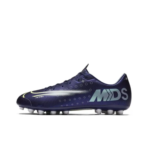 Nike Mercurial Vapor 13 Soccer Shoes Men Low-Top Navy Blue