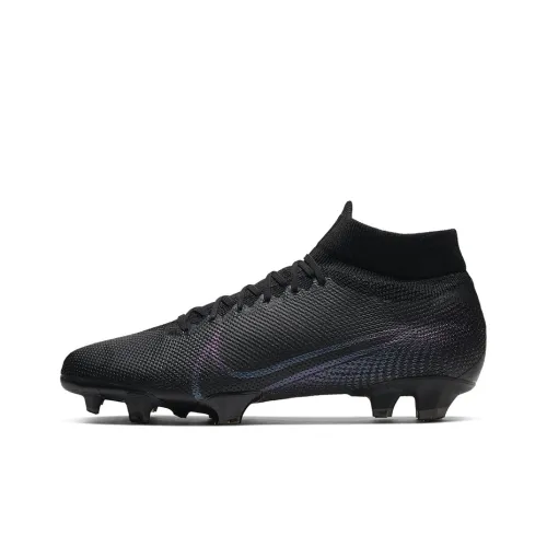 Nike Mercurial Superfly 7 Soccer Shoes Men Mid-Top Black/Purple