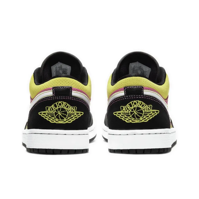 Jordan 1 Low Black Active Fuchsia Cyber-4