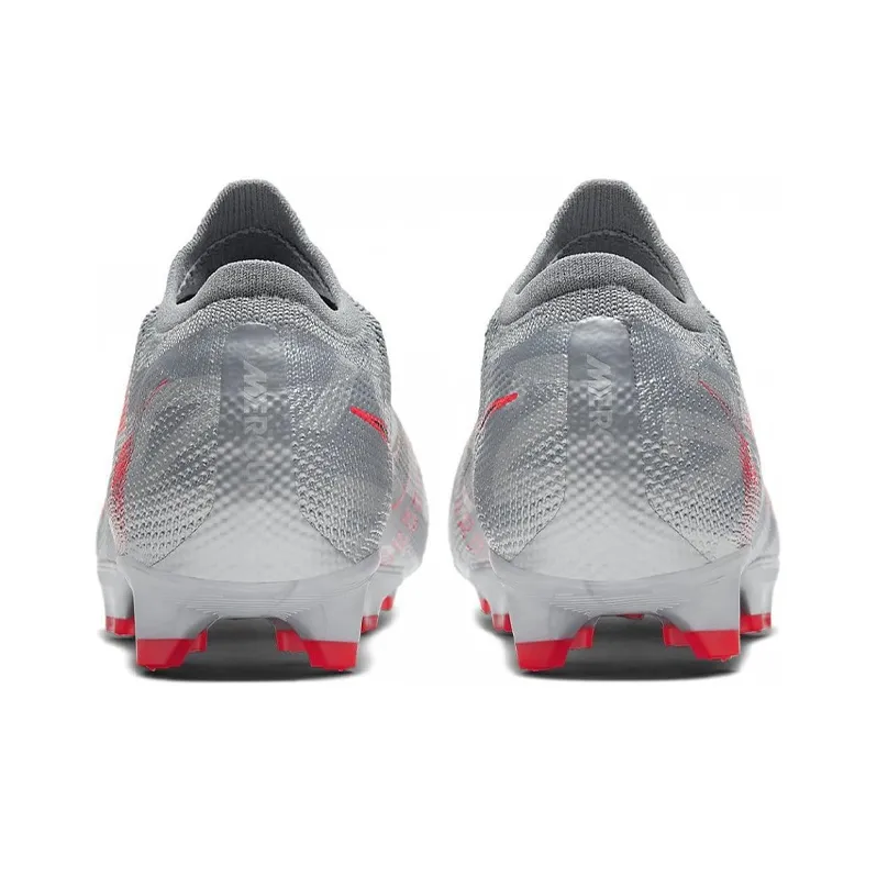 Nike Mercurial Vapor 13 Pro Fg 'Metallic Grey Crimson'-4
