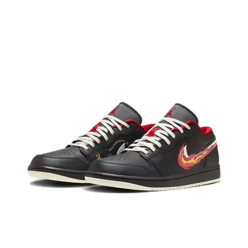Jordan 1 Low SE Just Skate Black-2