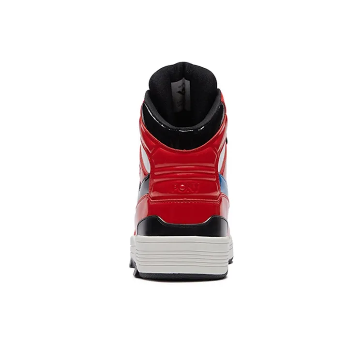 Pony M100 High White/Red-4