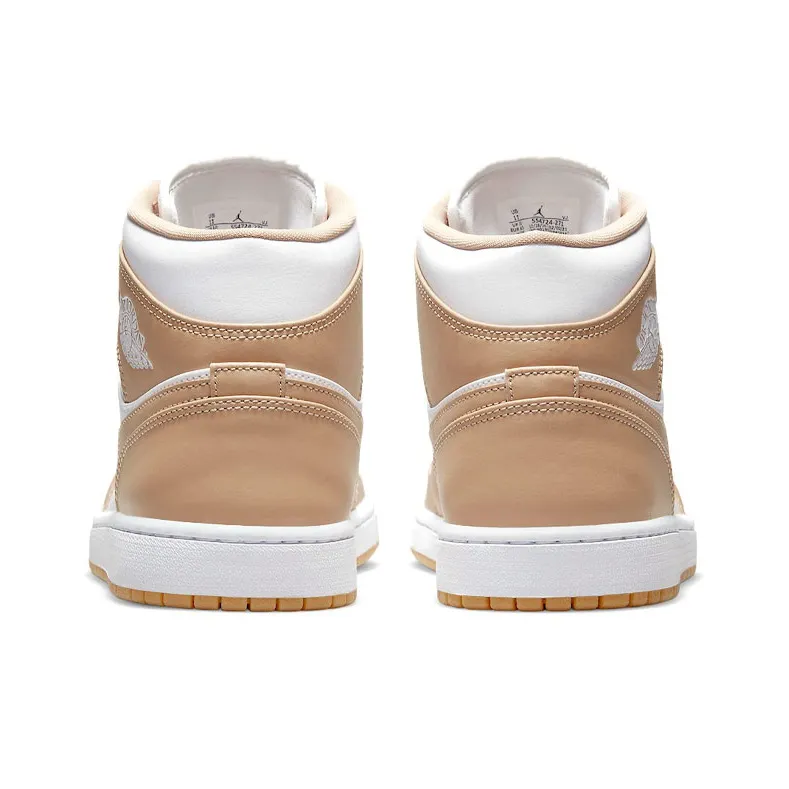 Jordan 1 Mid Tan Gum-4