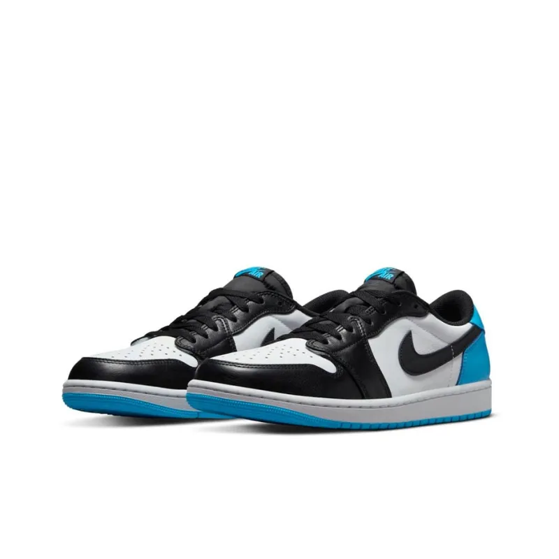 Jordan 1 Retro Low Og Black Dark Powder Blue-2