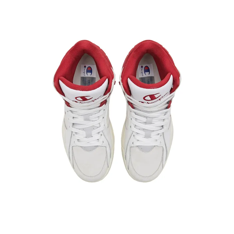 Champion Champ'95 Rice High High Top Vintage Basketball Shoes Men's Flame Red-2
