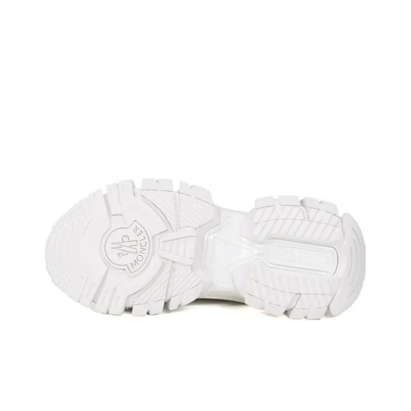 Moncler Breathable Low Top Sports Casual Shoes Men's White-5