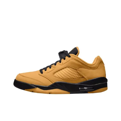 Air Jordan 5 Vintage Basketball Shoes Women's Low-Top Brown