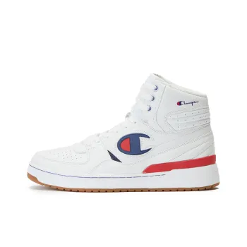 Champion Dream Shooter Wear-Resistant High-Top Vintage Basketball Shoes Women's White
