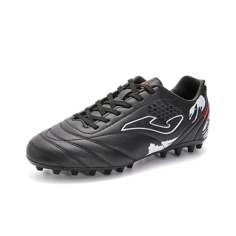 Joma MG Multi Ground Anti Slip Wear Resistant Soccer Shoes Men's Black-3