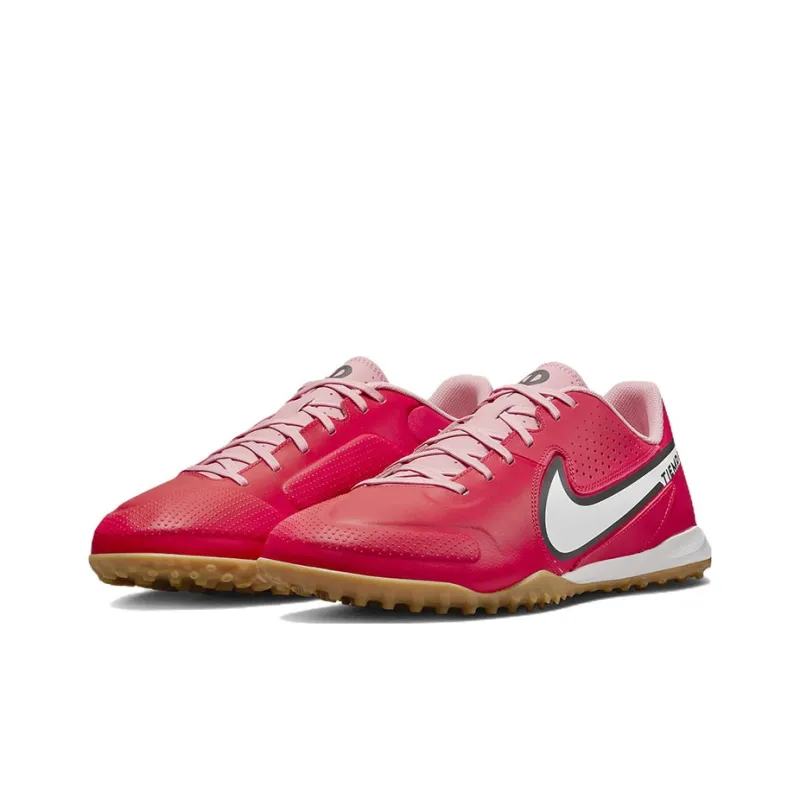Nike Tiempo Legend 9 Academy Tf Siren Red Citron Tint Bleached Coral Summit White-2