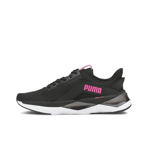 PUMA Lqdcell Shatter Xt Geo Low Running Shoes Black/Pink Women's