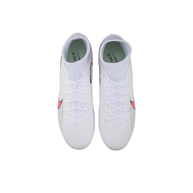 Nike Mercurial Superfly 7 Academy Mg White Crimson Jade-3