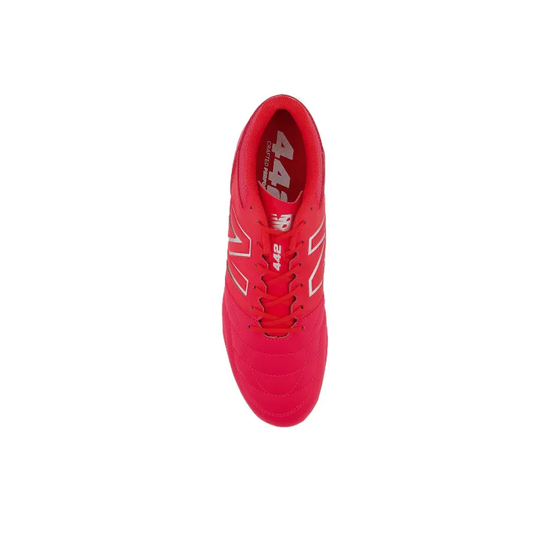 New Balance 442 V2 Team Fg Red White-3