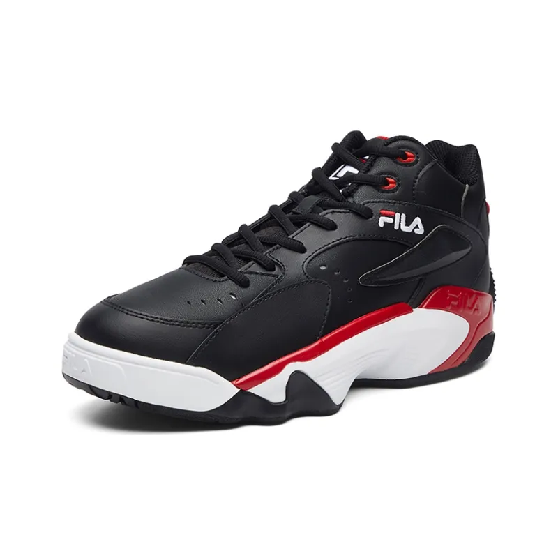 FILA Janball Mid Black/Red/White Women's-1
