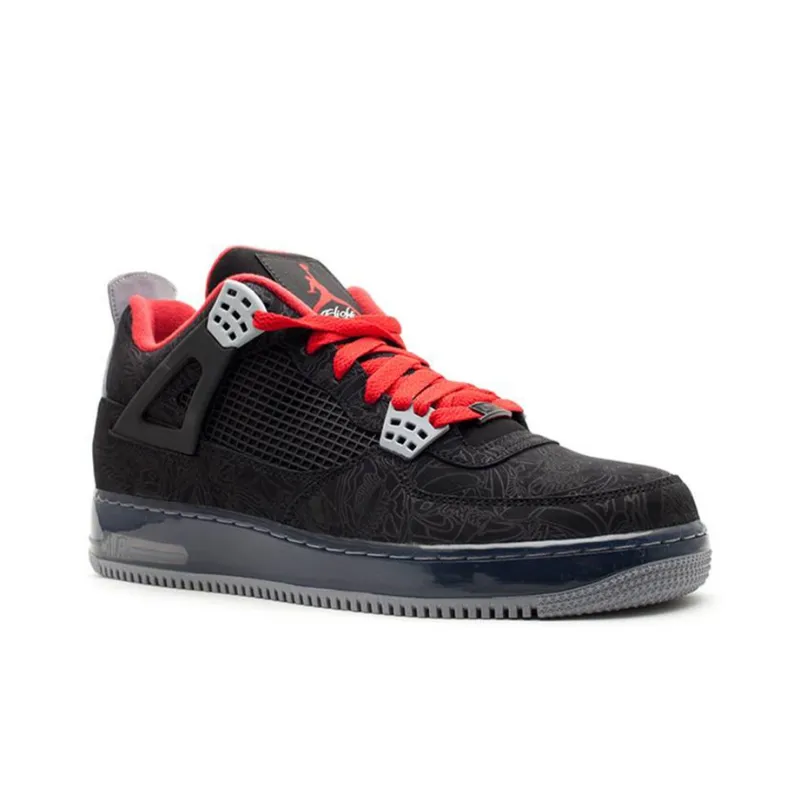 Jordan Ajf 4 Black Laser-1