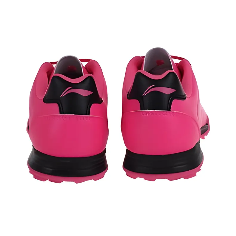 LiNing TF Rubber Broken Studs Cushioning, Slip Resistant, And Abrasion Resistant Soccer Shoes Men's Pink-2