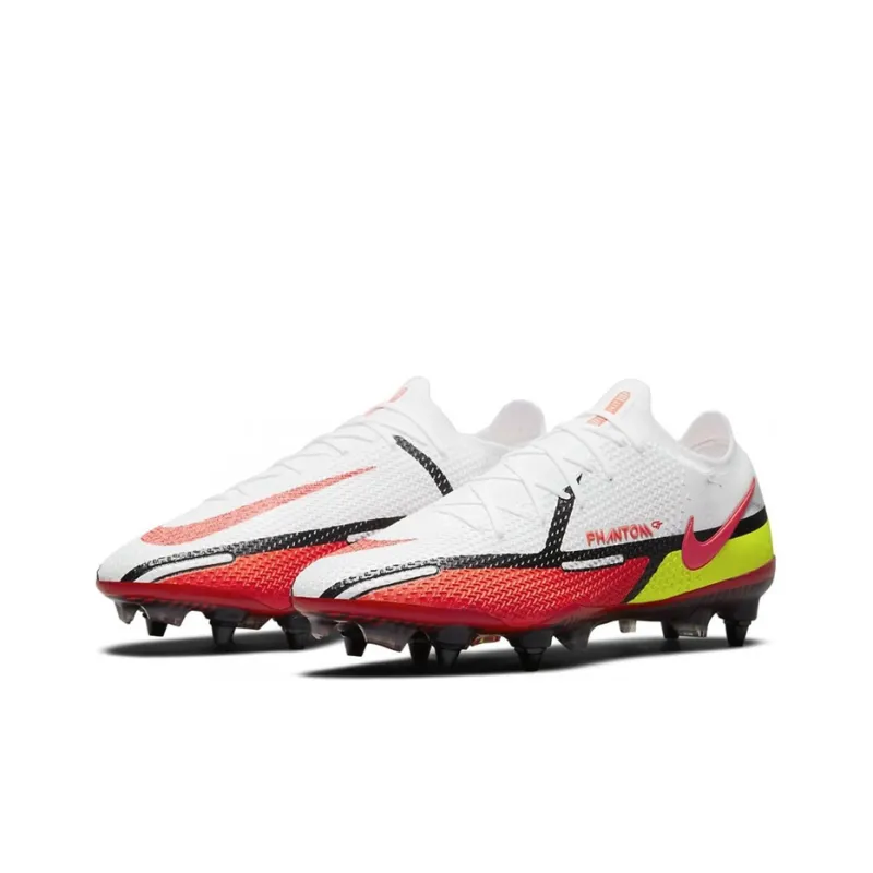 Nike Phantom GT2 Elite Sg White Volt Black Bright Crimson-2