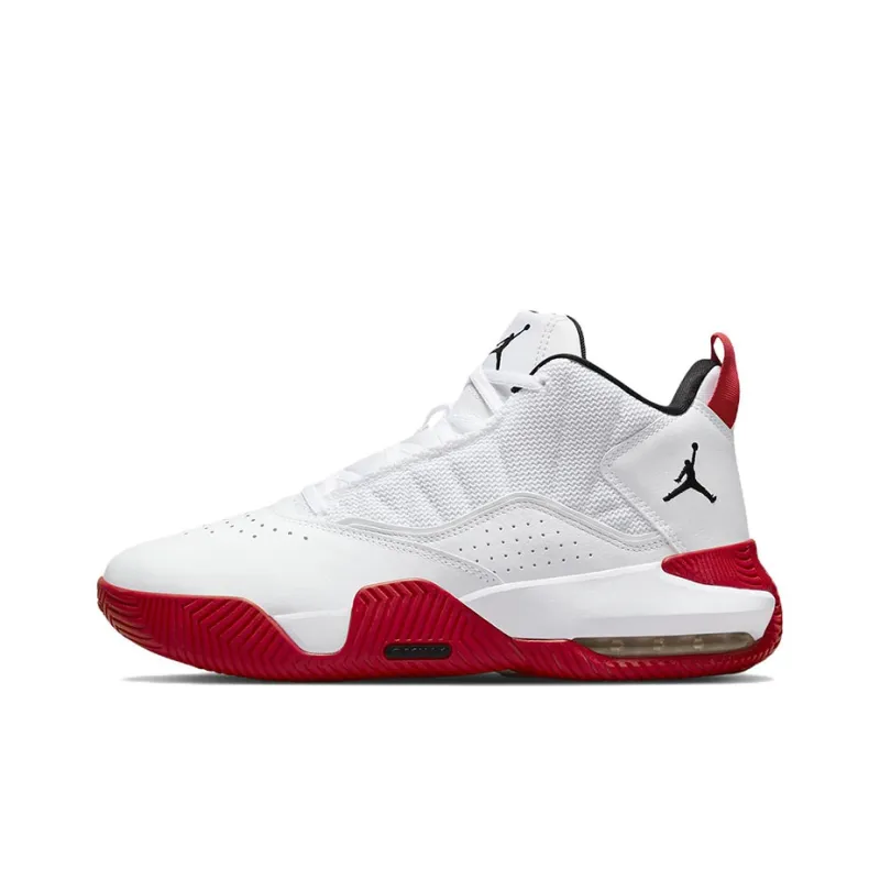 JORDAN Stay Loyal 'White University Red'-0