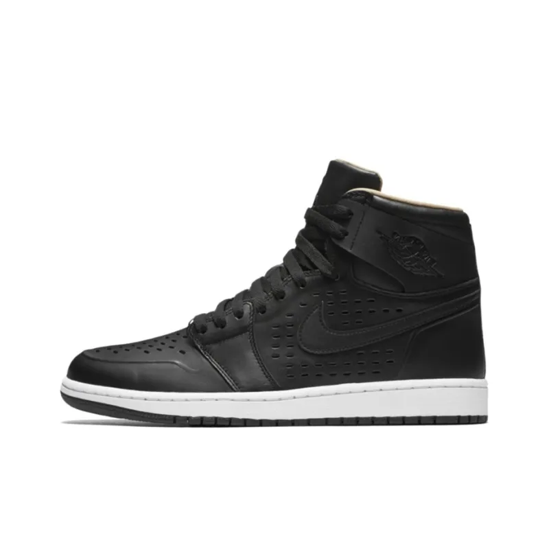 Jordan 1 Retro Black Vachetta Tan-0