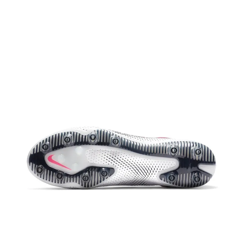 Nike Phantom GT Soccer Shoes Men Low Top Black/White/Pink-5