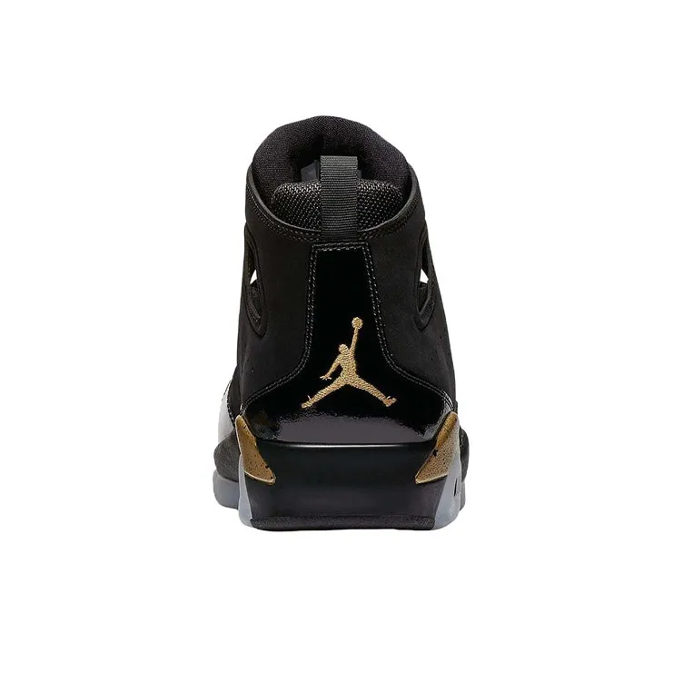 Jordan Flight Club 91 Black Metallic Gold 2018-3