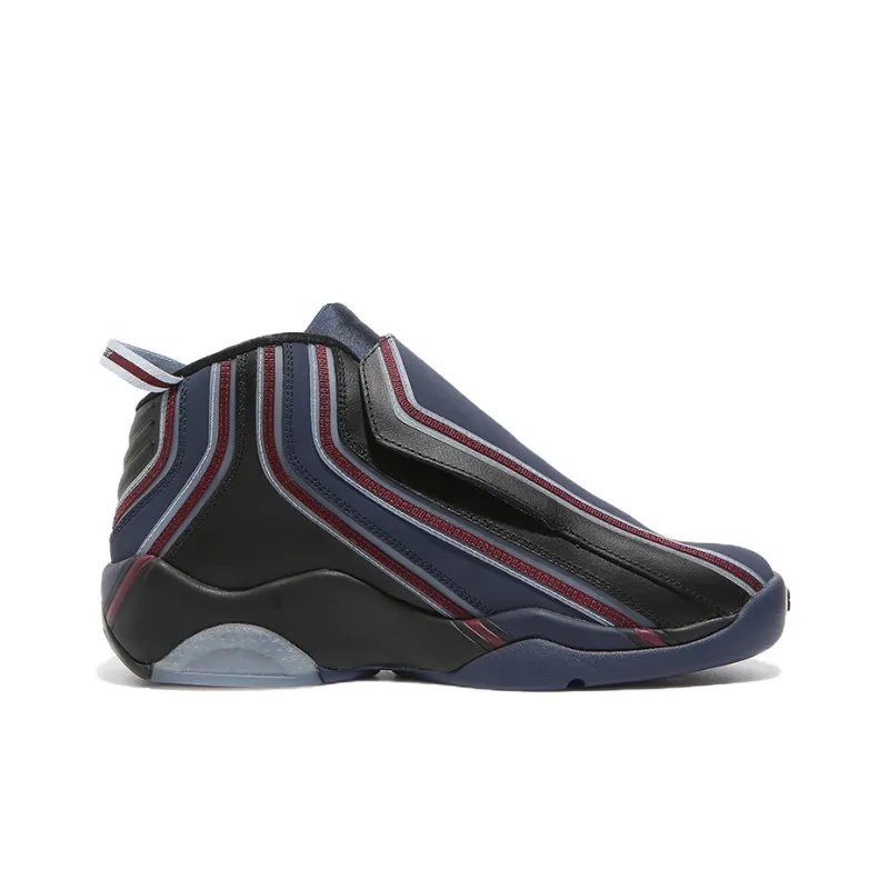 Y/project X FILA Stackhouse 2 Vintage Basketball Shoes Unisex High Top Black/Blue/Red-1