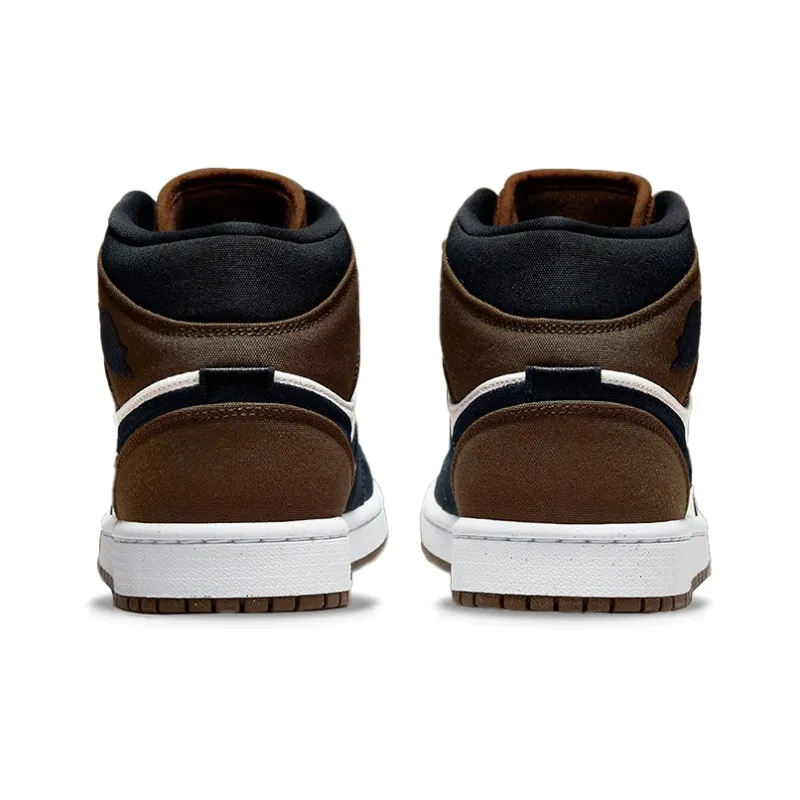 Air Jordan 1 Mid Se 'Olive Toe' Women's-4
