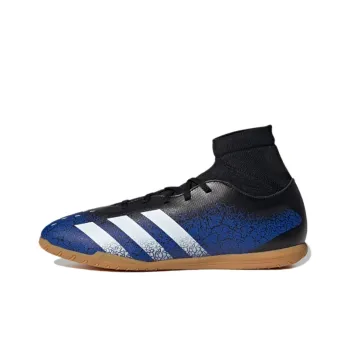 Adidas Predator Freak .4 Wear-Resistant Soccer Shoes Men's Blue Black White