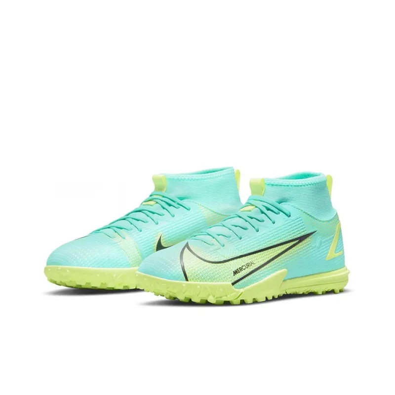 Nike Jr Mercurial Superfly 8 Academy Tf 'Green Yellow' Gs-2