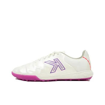 KELME TT Rubber Broken Studs Cushioned Anti Slip Wear Resistant And Water Resistant Soccer Shoes Unisex White Purple