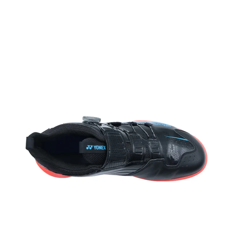 YONEX 88D 2 Badminton Shoes Unisex Low Top Black Red-2