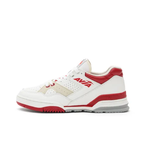 AVIA 855 Series Vintage Basketball Shoes Men Low-Top Red