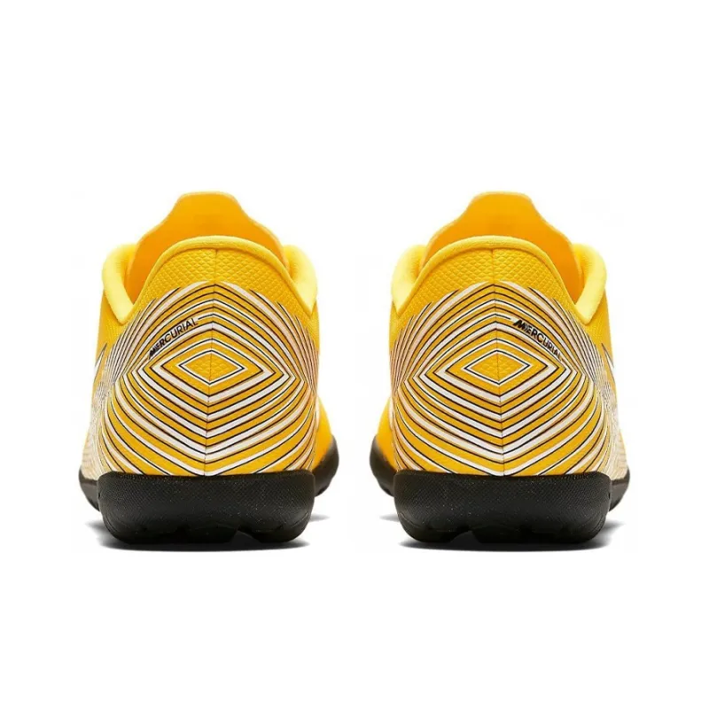 Nike X Neymar Jr. Mercurial Vapor 12 Club Tf 'Yellow Black'-4