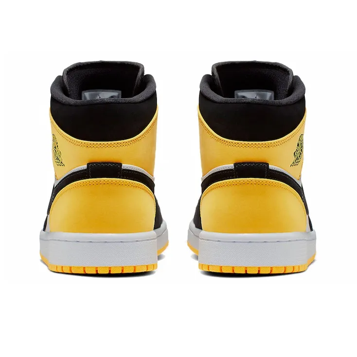 Jordan 1 Mid 'Yellow Toe Black'-3