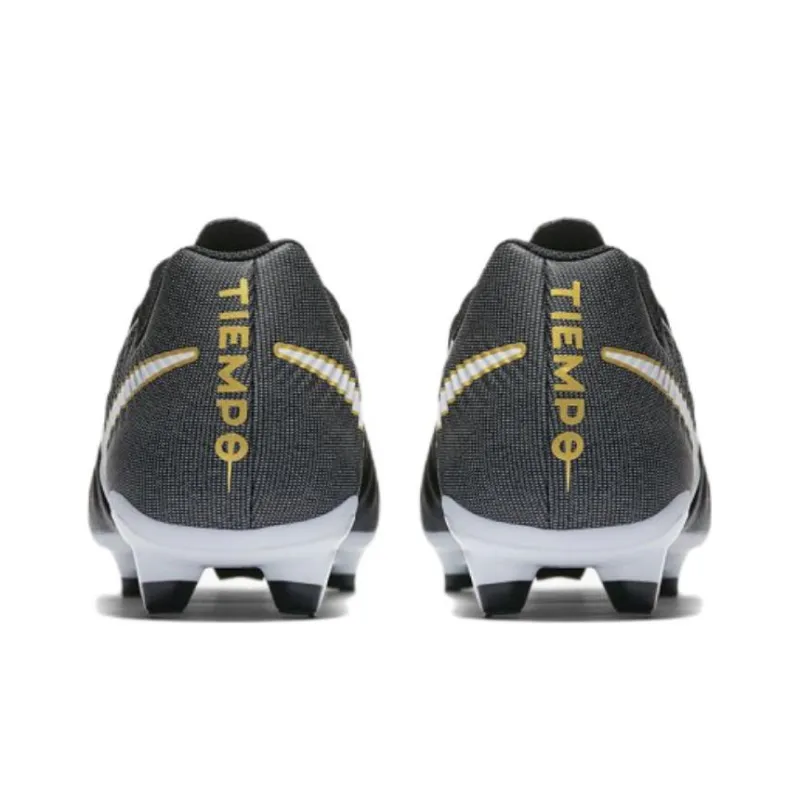 Nike Tiempo Ligera Iv Fg 'Black White Gold'-4