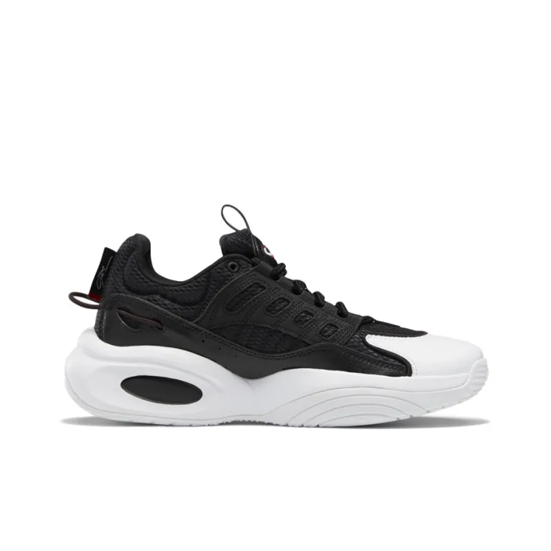 Reebok Solution Mid Black White Vector Red-1