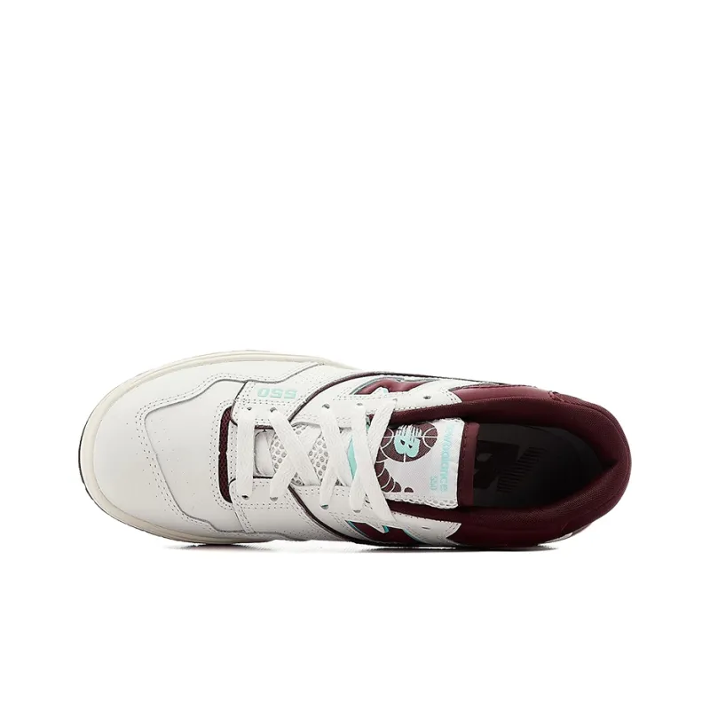 New Balance 550 'Burgundy/Cyan' Sneakers-3