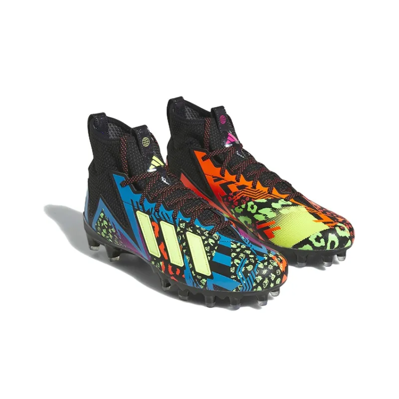 Adidas Freak 23 Mismatch Core Black Team Shock Pink Team Solar Green-2