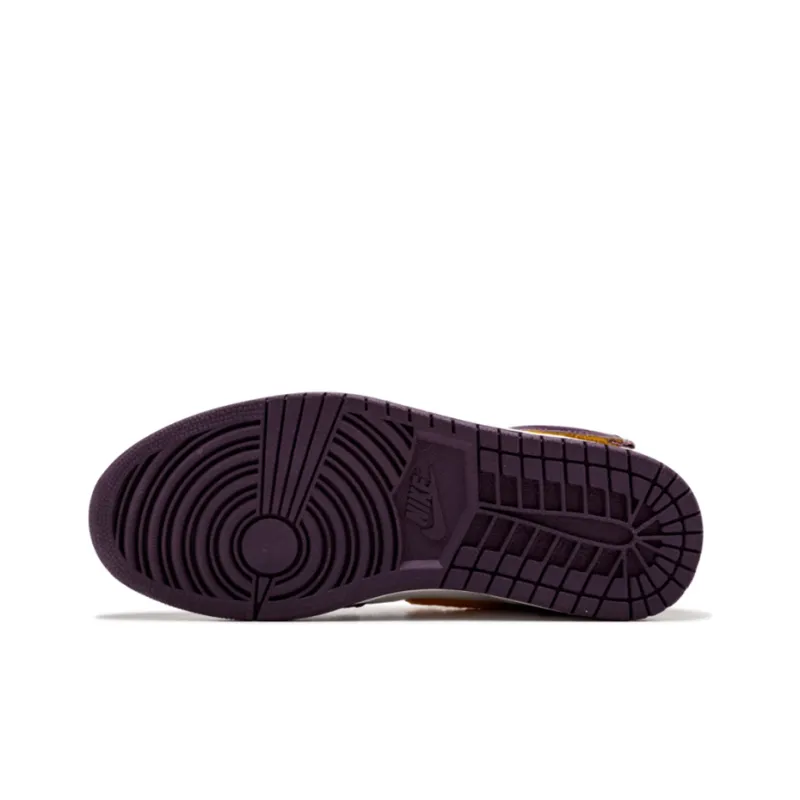 Jordan 1 Retro High Strap Grand Purple Varsity Maize-4