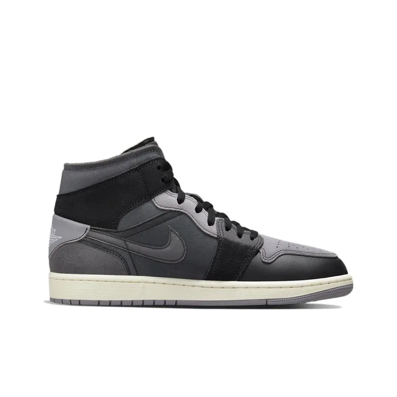 Air Jordan 1 Mid Se Craft 'Inside Out Black'-1