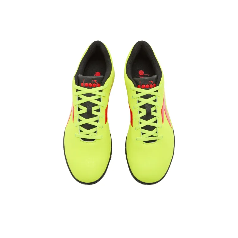 Diadora Pichichi 5 TFR 'Yellow Milano Red' Cushioned Slip Resistant Soccer Shoes Men's Yellow Black-1
