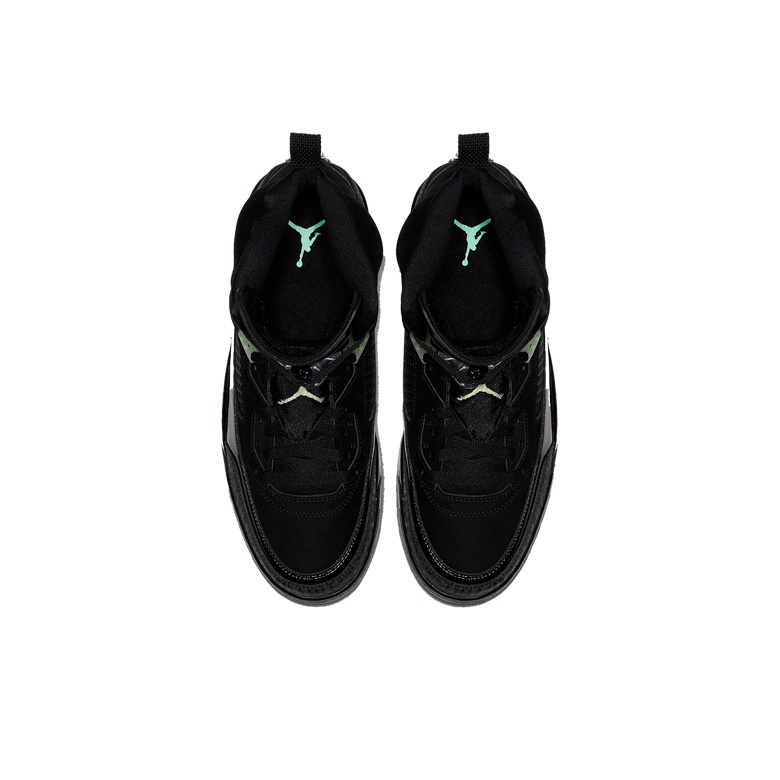 JORDAN Spizike Black Green Glow POIZON