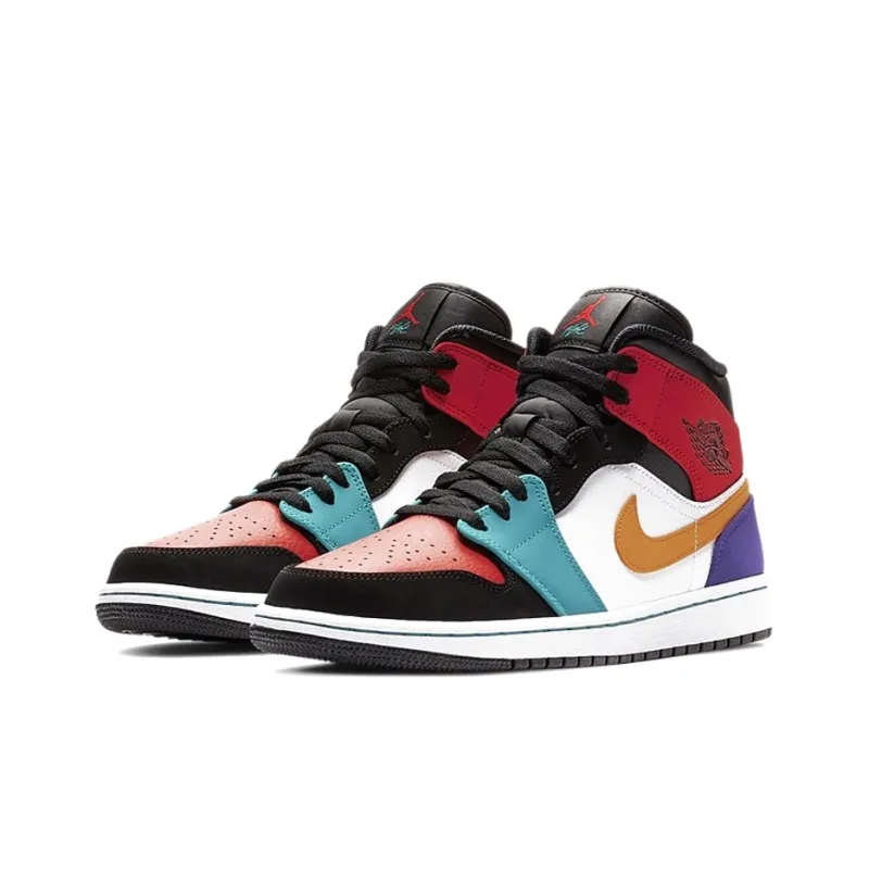 Jordan 1 Mid Bred Multi-Color-2