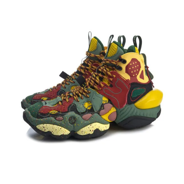 LiNing 2020 ACE A/W NYFW Men's Shoes - Green/Yellow-2