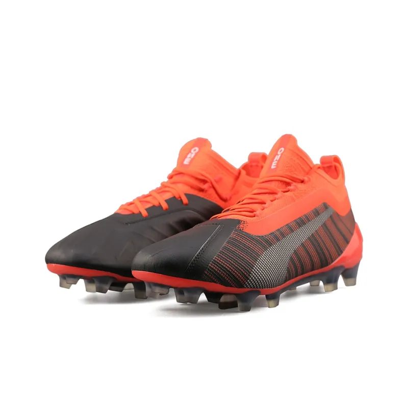 PUMA One 5.1 FG/AG 'Black Energy Red'-2