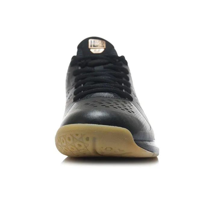 LiNing Cloud Thunder Cushioned Slip Resistant Abrasion Resistant Badminton Shoes Men's Black-3