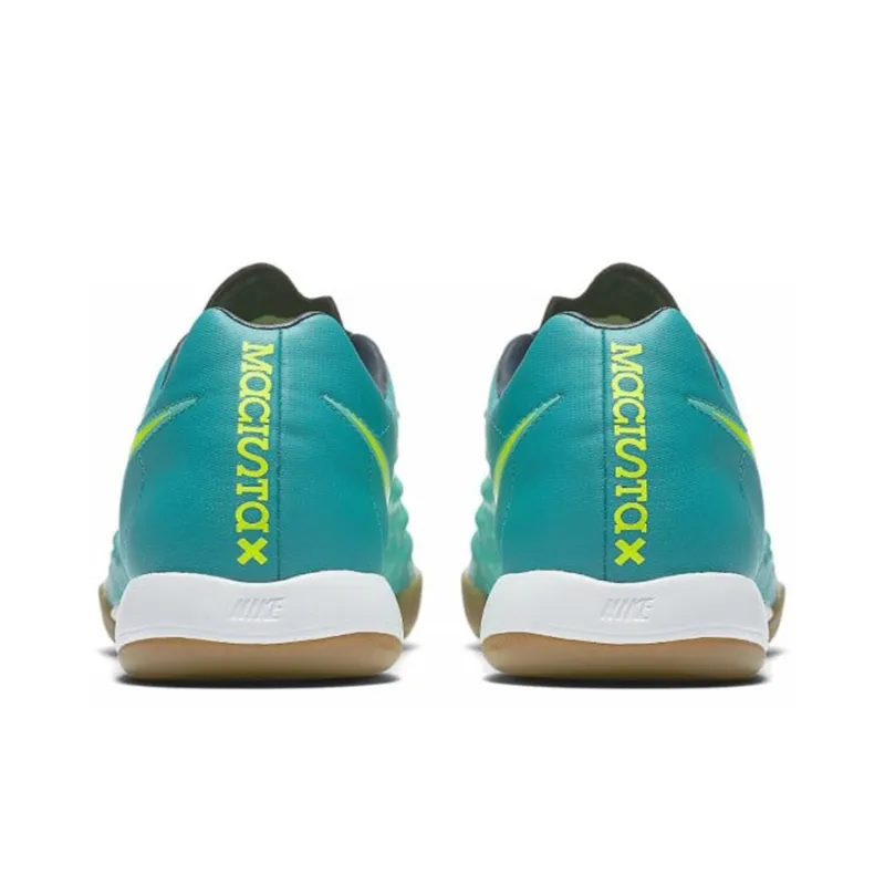 Nike MagistaX Onda 2 IC/IN Cushioned Anti-Slip And Wear-Resistant Lightweight Soccer Shoes Men's Green-4