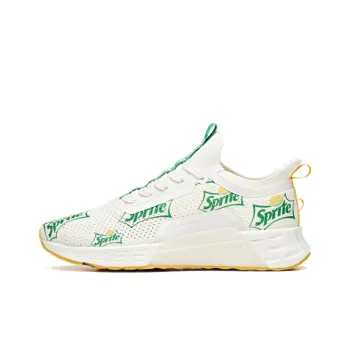 Sprite Anta Variety Training Collection Cushioning Anti Slip And Wear Resistant Low Top Training Shoes White Green