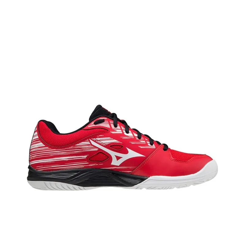 Mizuno Blast Badminton Shoes Unisex Low-Top Red/Black-1