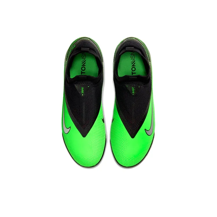 Nike Phantom Vision 2 React Pro Df Tf 'Black Green'-3